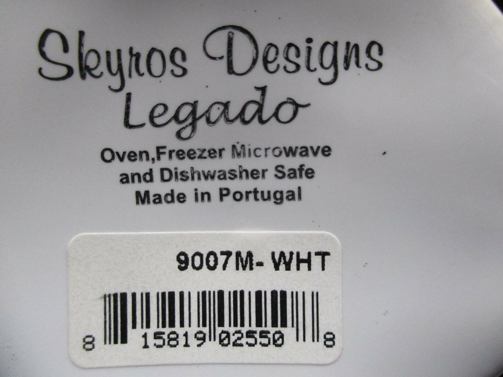 SKYROS LEGADO WHITE -Monogram M- MUG - 5" 0808C