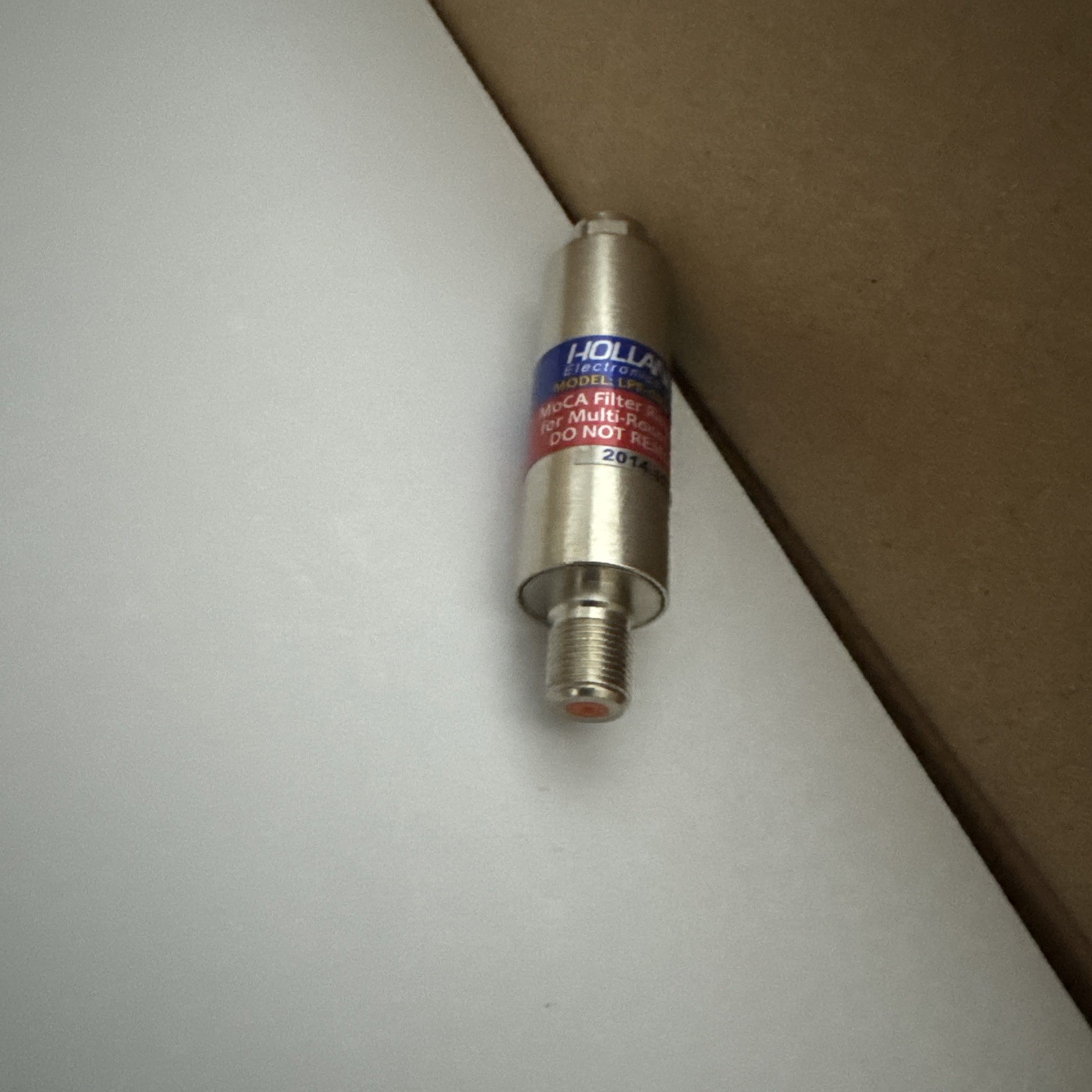 Holland MPOE-TM MoCA POE Filter for Cable TV Coaxial (Model LPF-1002-70)