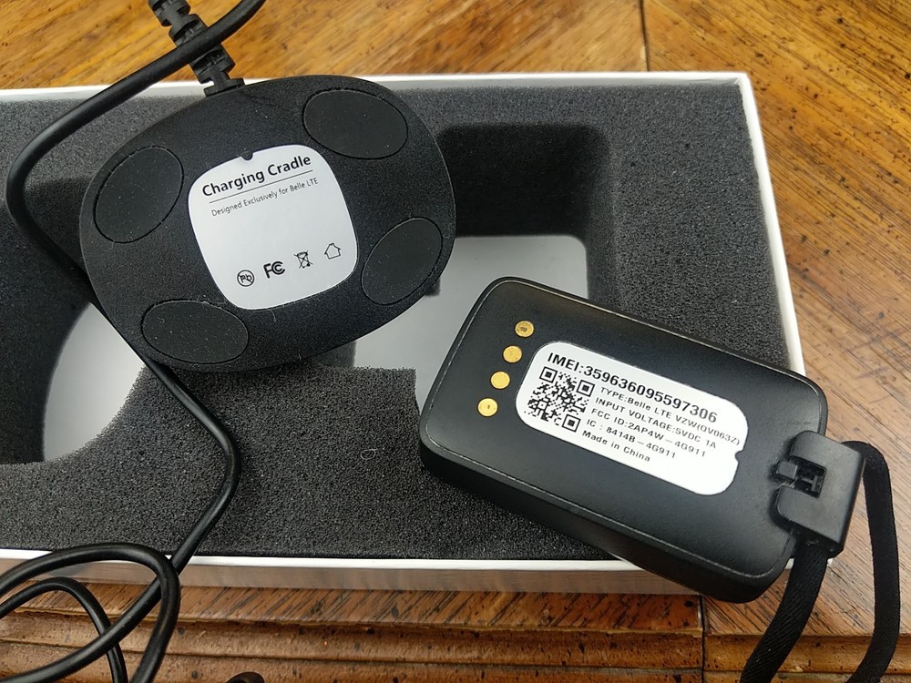 Belle Mobile Medical Alert System Call Button 4G Lite