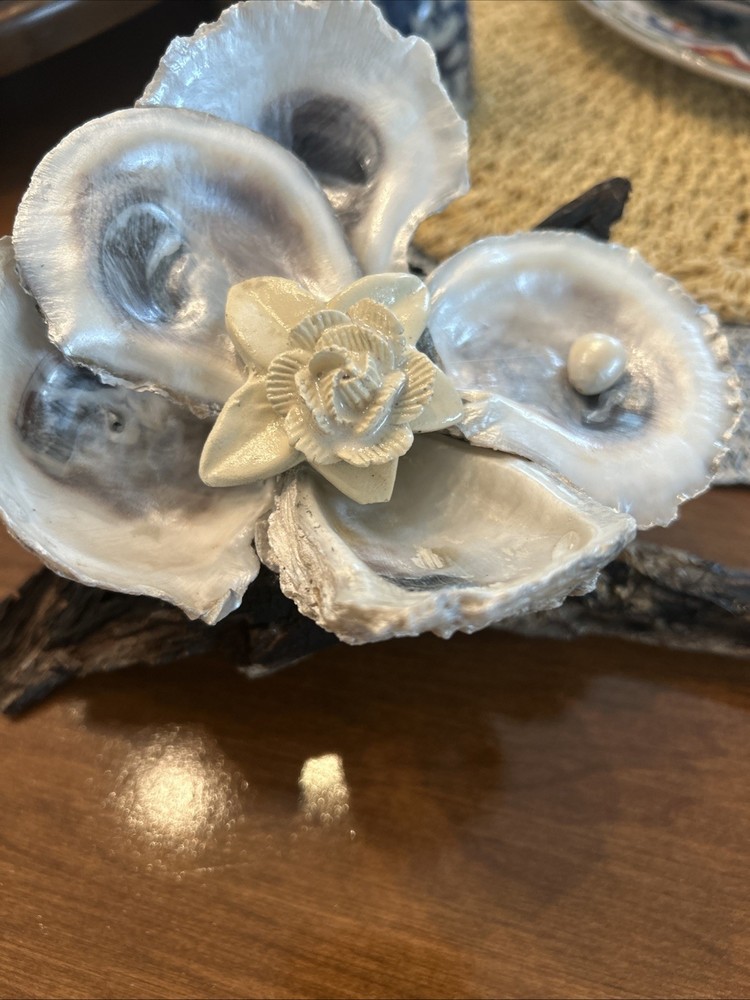 Handmade Oyster Shell Arrangement