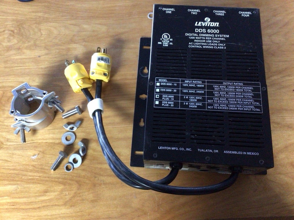 UNTESTED Leviton DDS 6000 Digital Dimming System AS IS