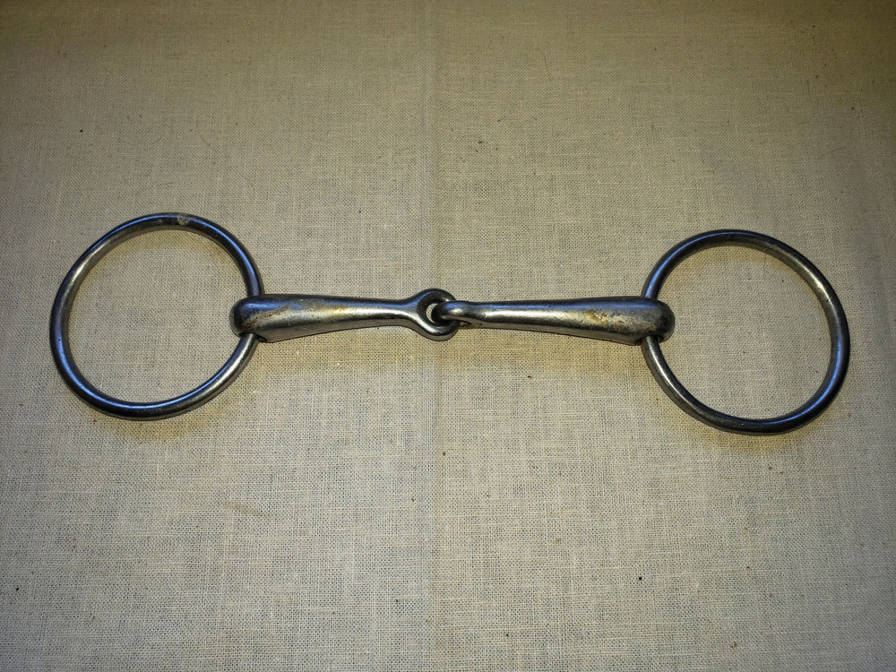 Loose Ring Stainless Steel Snaffle Bit 5in
