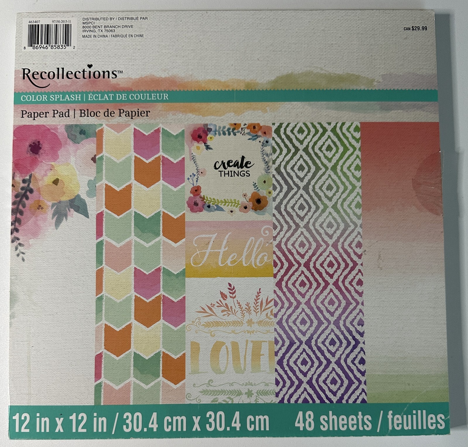 Recollections 12 x 12 Paper Pad Multiple Variations-You Choose