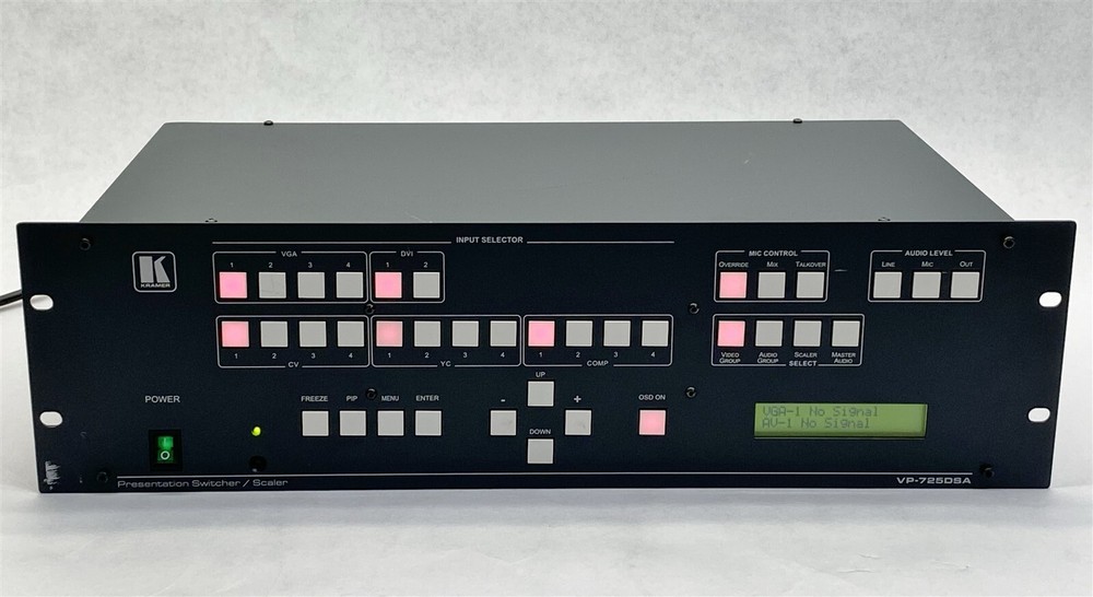 Kramer VP-725DSA 18-Input ProScale Digital Presentation Switcher Scaler