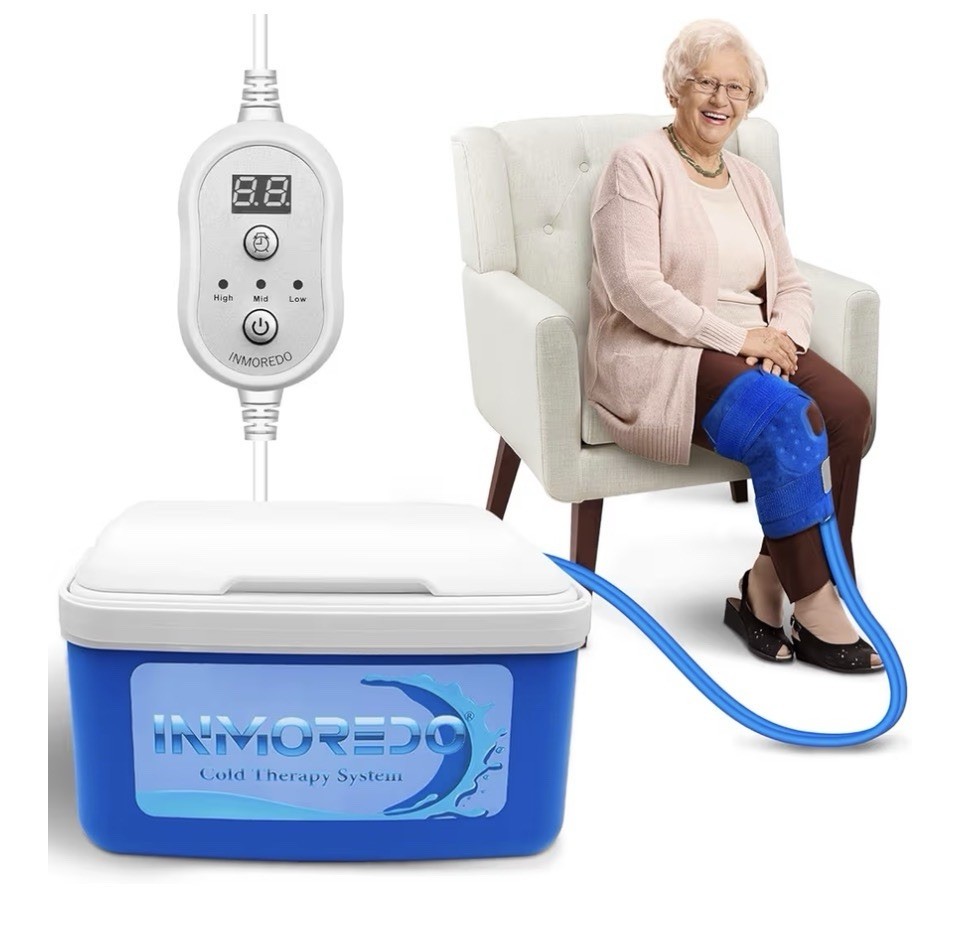 INMOREDO Cold Therapy Ice Machine for Knee Replacement Surgery With Timer
