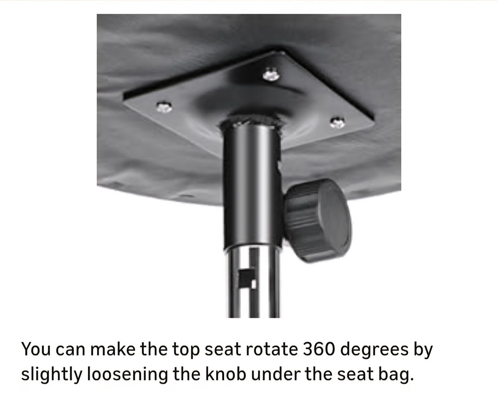 Drum Throne,Adjustable Stool Drum Universal Drum Throne Drummer Stool for Adu...