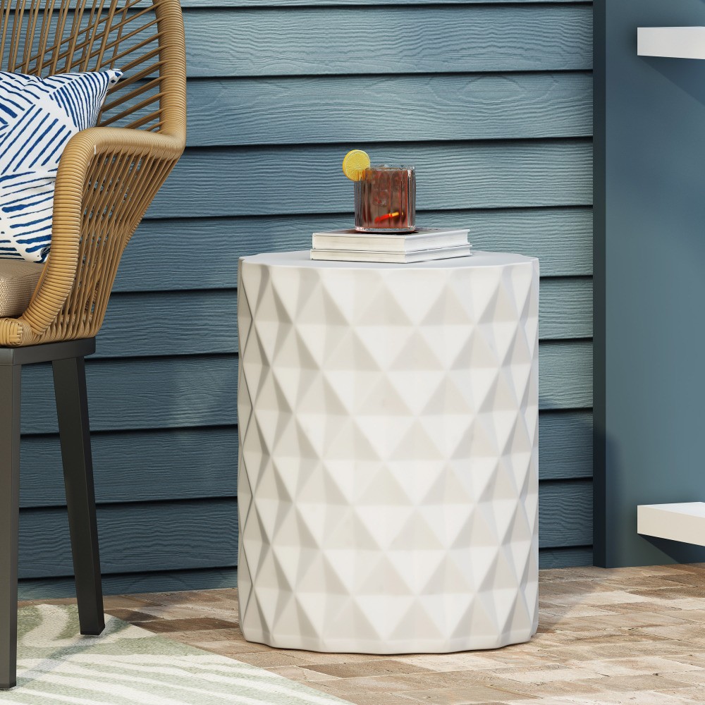 Outdoor Light Weight Concrete Side Table