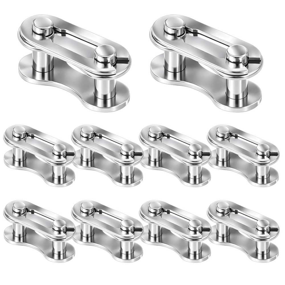10 Pairs Bike Chain Master Link for Bicycle Missing Link,