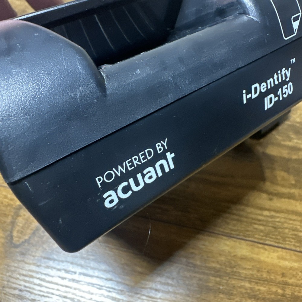 i-Dentify ID-150 Acuant ID Card Scanner Reader + Cables (J7)