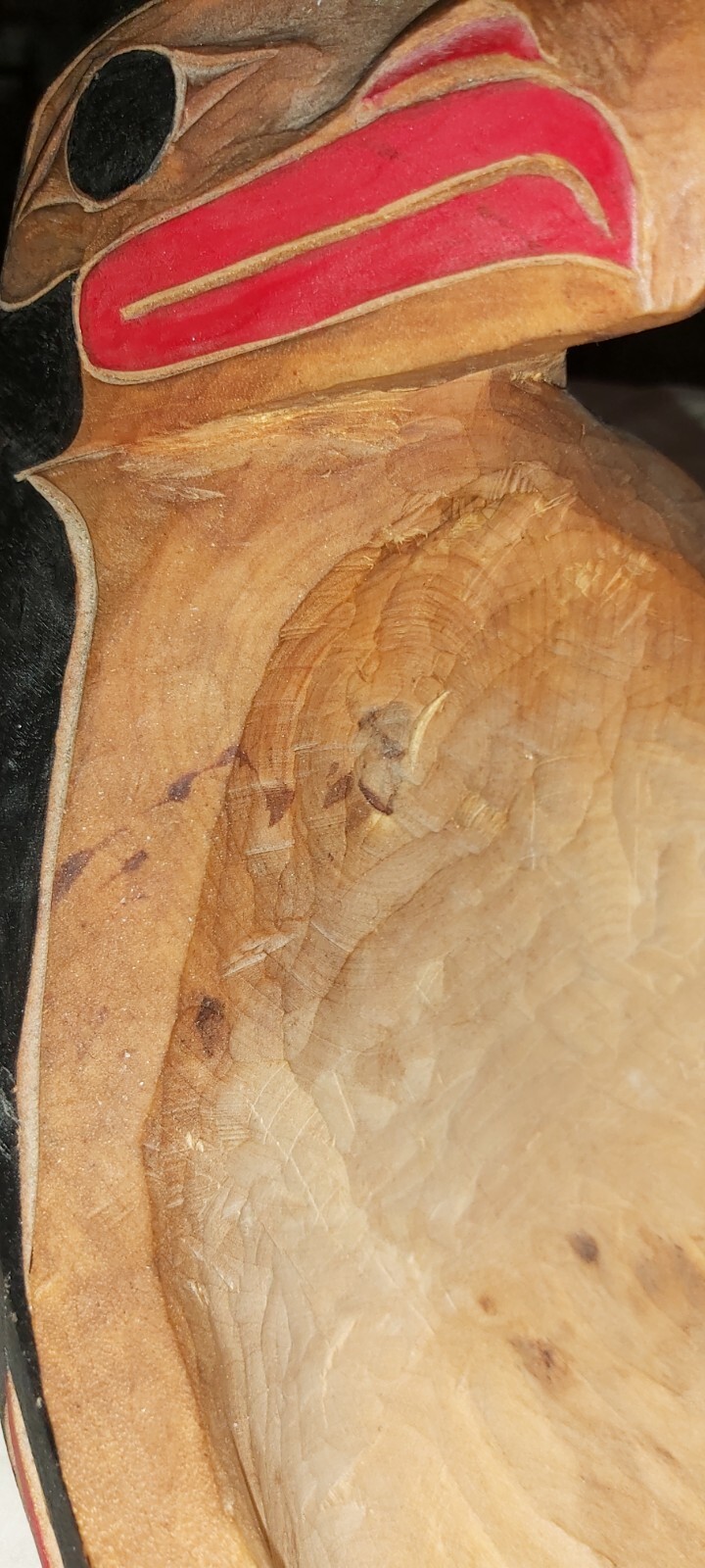 Northwest Coast; Haida, Eagle Ceremonial Bowl.