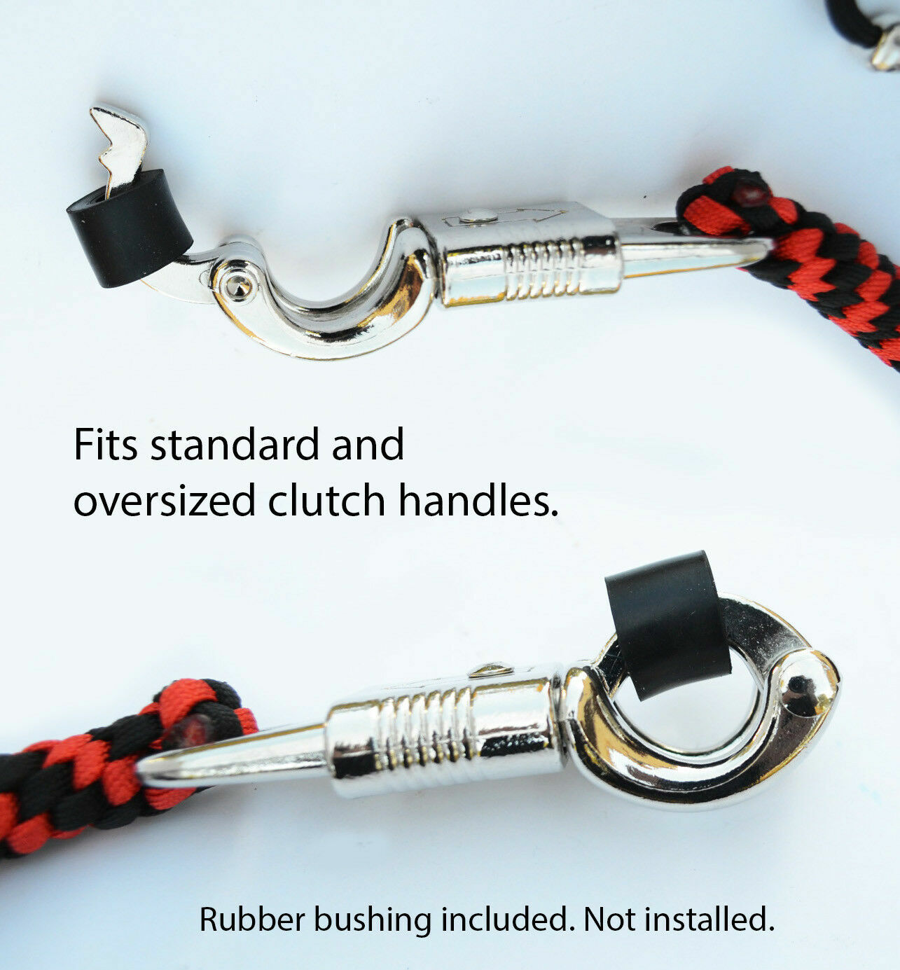 Motorcycle Get Back Whip With 1" Ball and Skull Tassels 36" Paracord Motor Whip