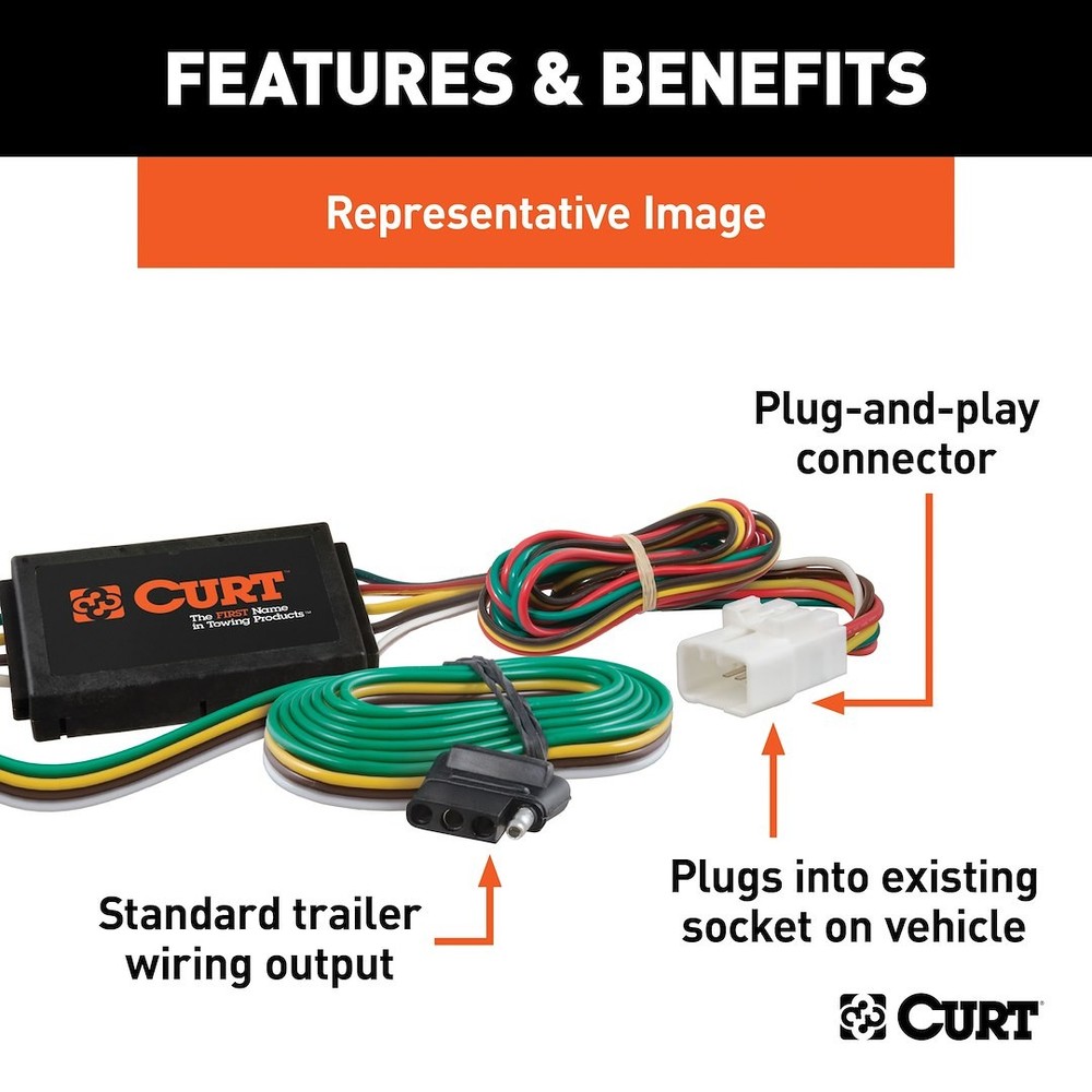 CURT 56008 TRAILER CONNECTOR
