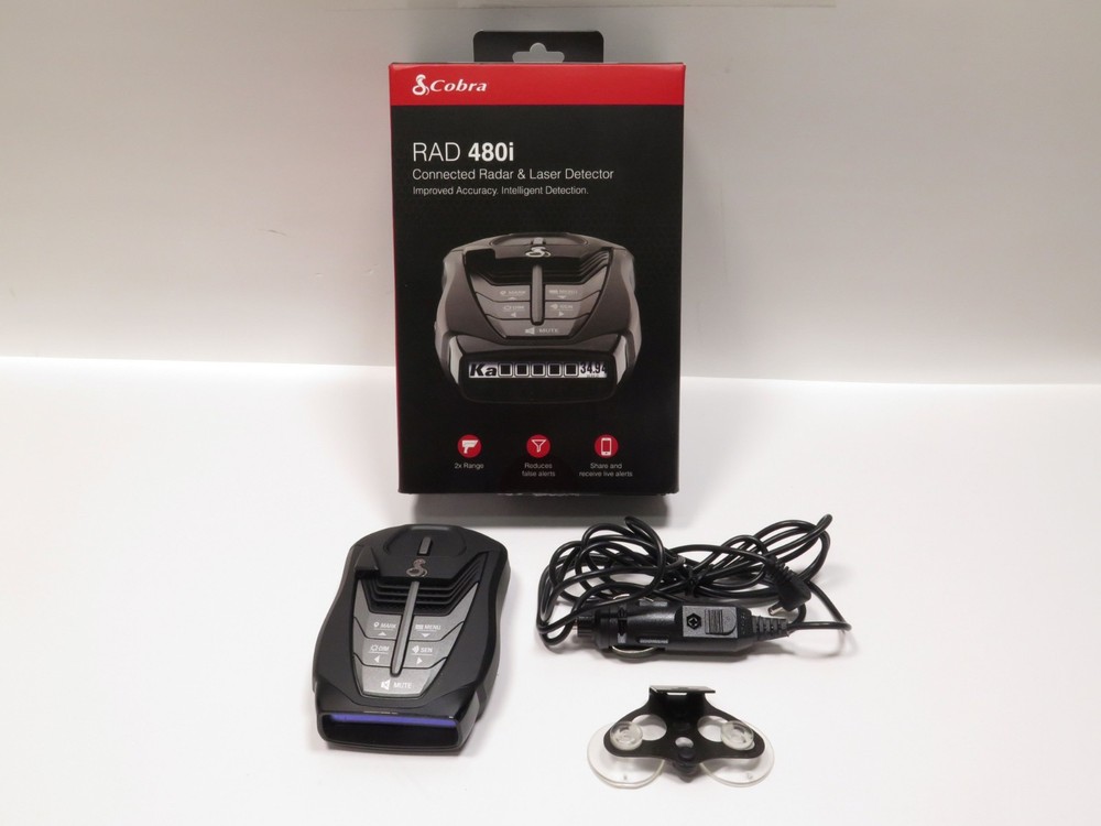 Cobra RAD 480i Laser Radar Detector - Black