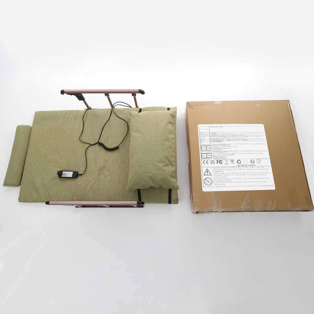 Electric Lifting Bed Backrest 2-80° Adjustable Back Rest Support for the Elderly