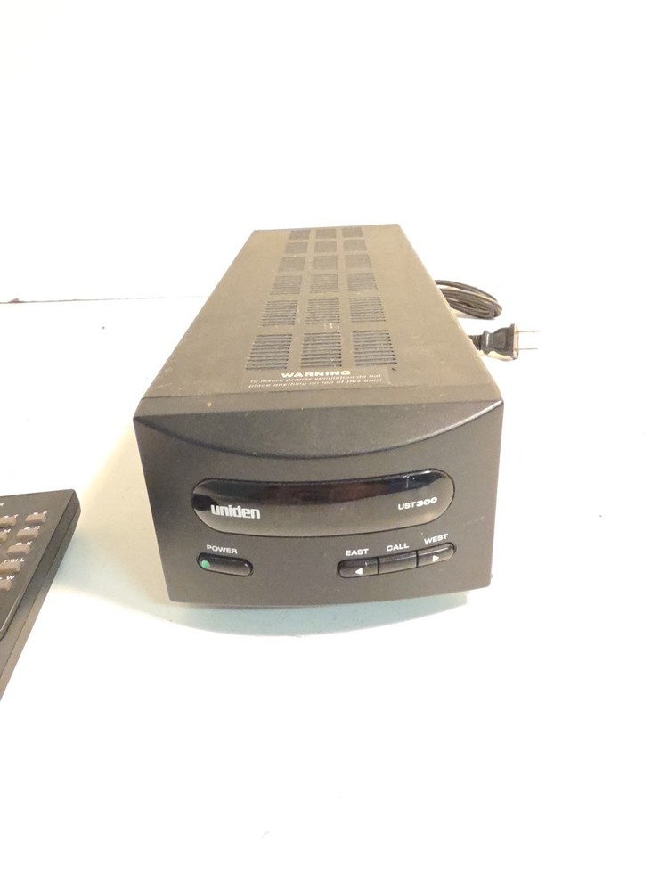 Vintage uniden UST 300 Actuator Controller with Remote Satellite Dish Controller