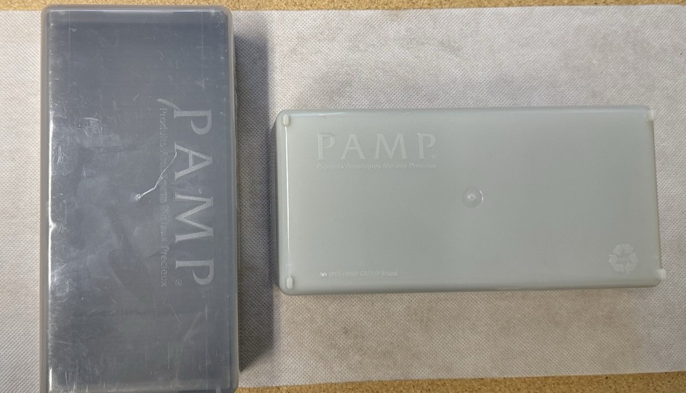 Empty Used PAMP Bullion Storage Box