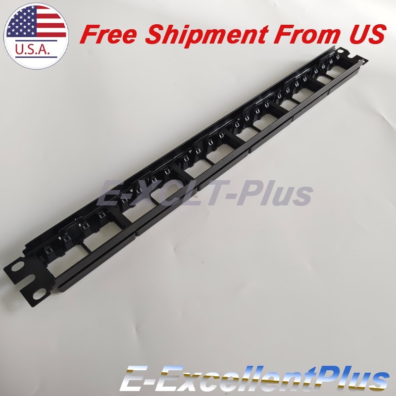 New For Panduit Mini-com CPP24WBLY Modular Patch Panel Suitable CAT6, 5E 24 port