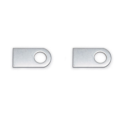 Russell 683943, 2 Pack Zinc Steel Brake Hose Brackets - Weld-On Performance Part