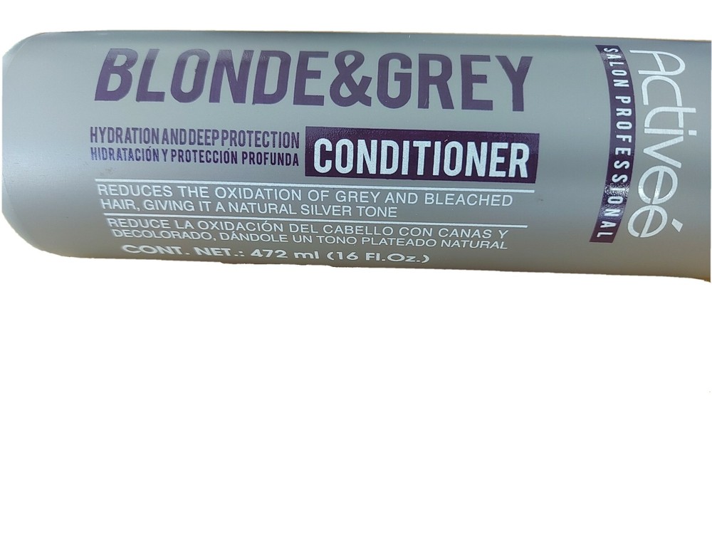ACTIVEE BLONDE & GREY SHAMPOO + CONDITIONER + TREATMENT HYDRATION & PROTECTION