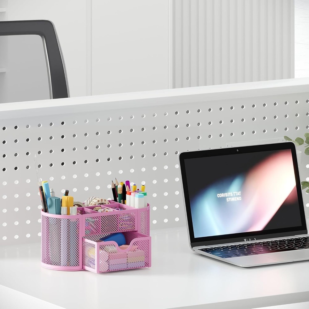Practical & Elegant Desk Caddy with 9 Compartments – A Must for Every Workspace
