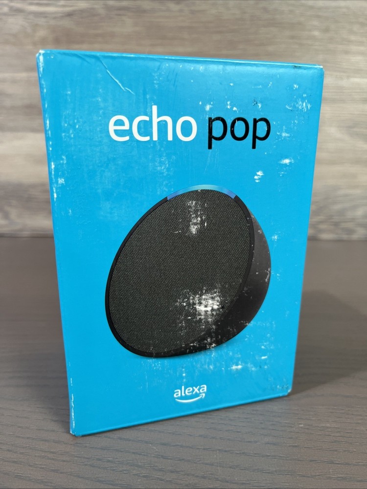 Amazon Echo Pop Smart Speaker Charcoal - Model C2H4R9 | New / Sealed