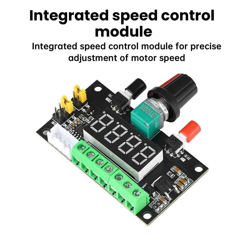 12V 24V Stepper Motor Driver Controller Speed Controller PWM Pulse Signal Genes7461