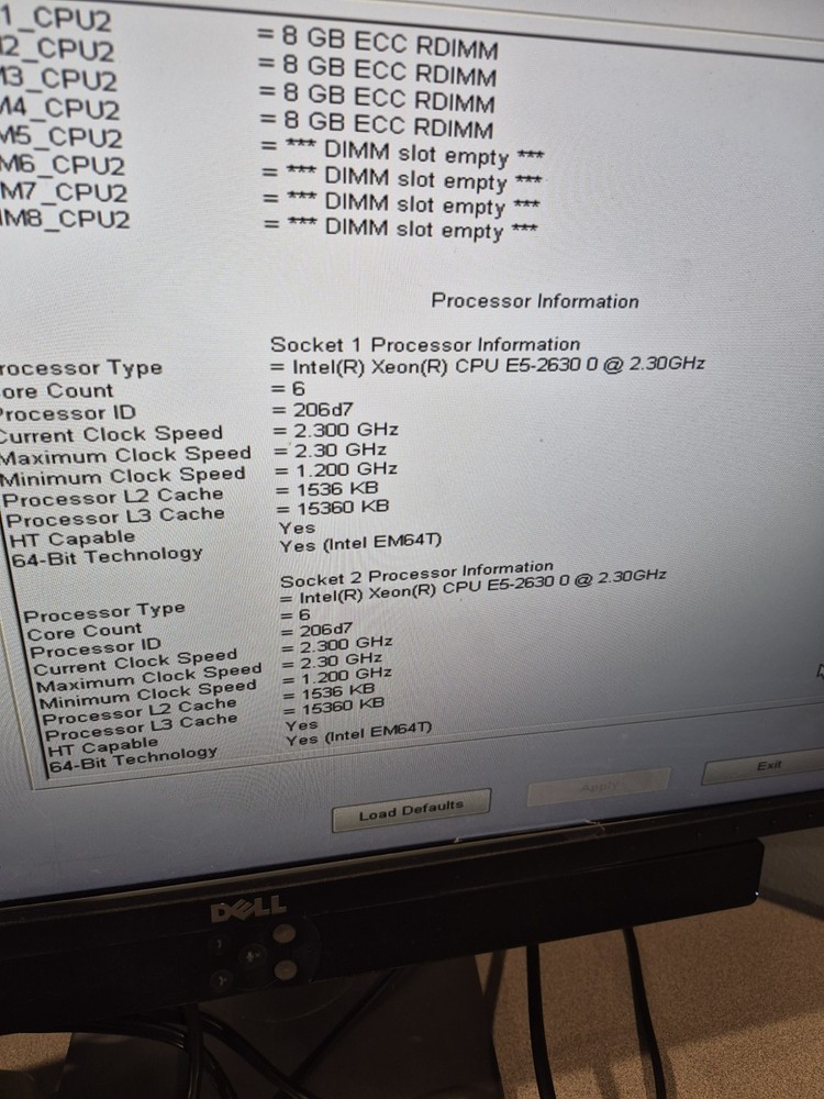 DELL PRECISION T7600 INTEL XEON E5-2630 (X2) CPU MOTHER BOARD