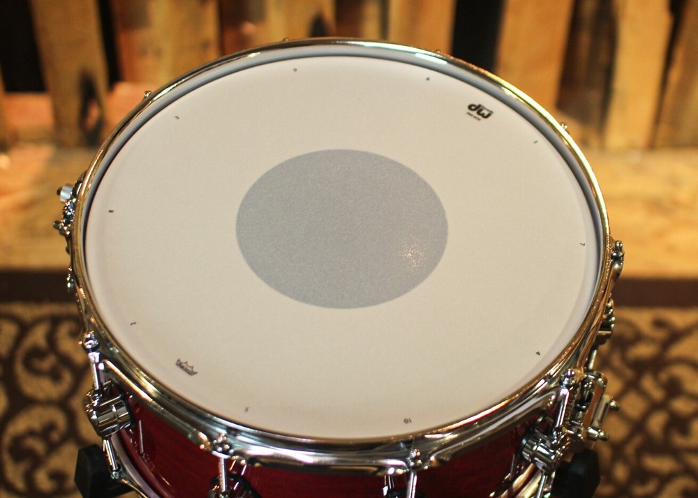 DW Performance Cherry Stain Lacquer Snare Drum - 6.5x14