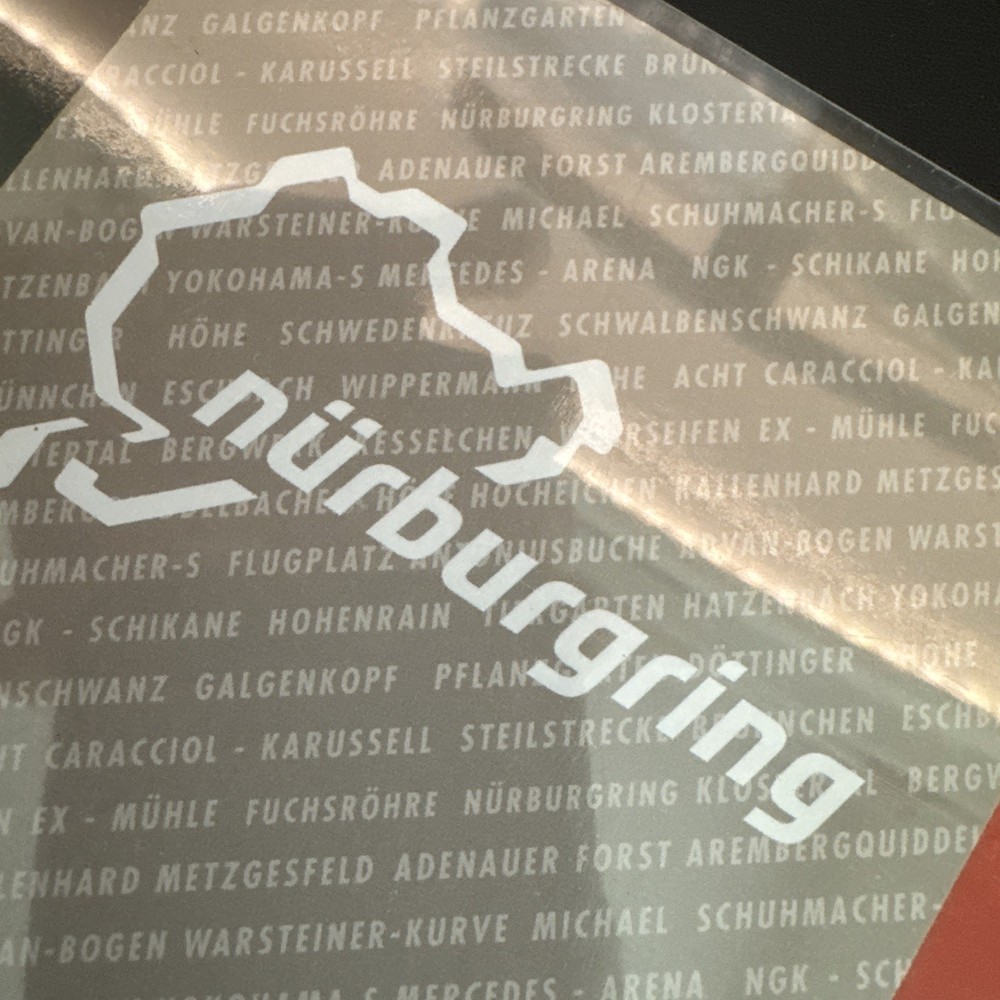 Genuine official Nurburgring coasters