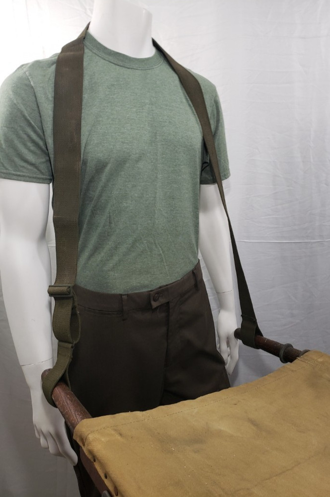 Pair of WW2 Medic Stretcher Carrying Straps
