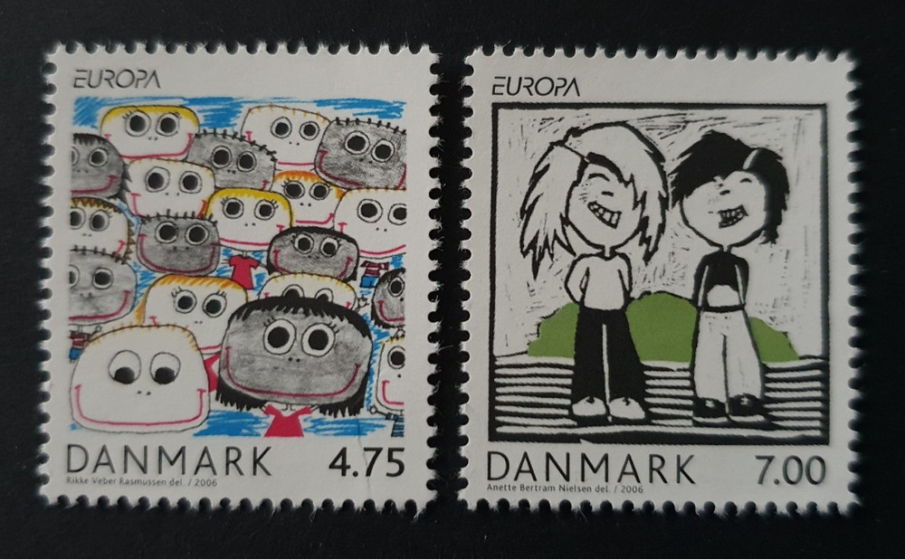 2006 DENMARK DANMARK EUROPA INTEGRATION VF MNH