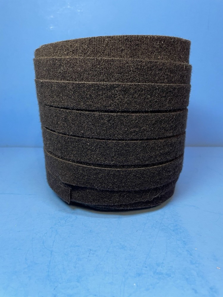 Velcro 3/4” Black HOOK & LOOP SEW-ON-TYPE BULK ROLL 25yards Maybe More