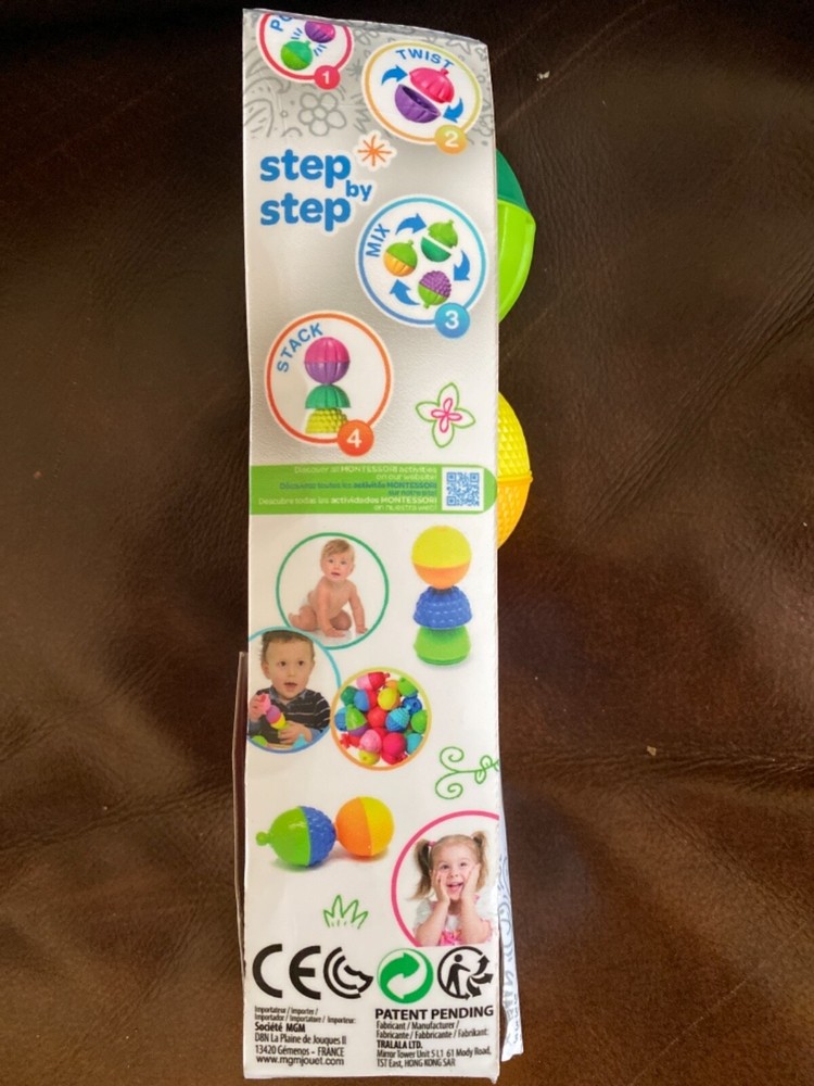 Lalaboom 4 in 1 Snap Beads 6 pcs.