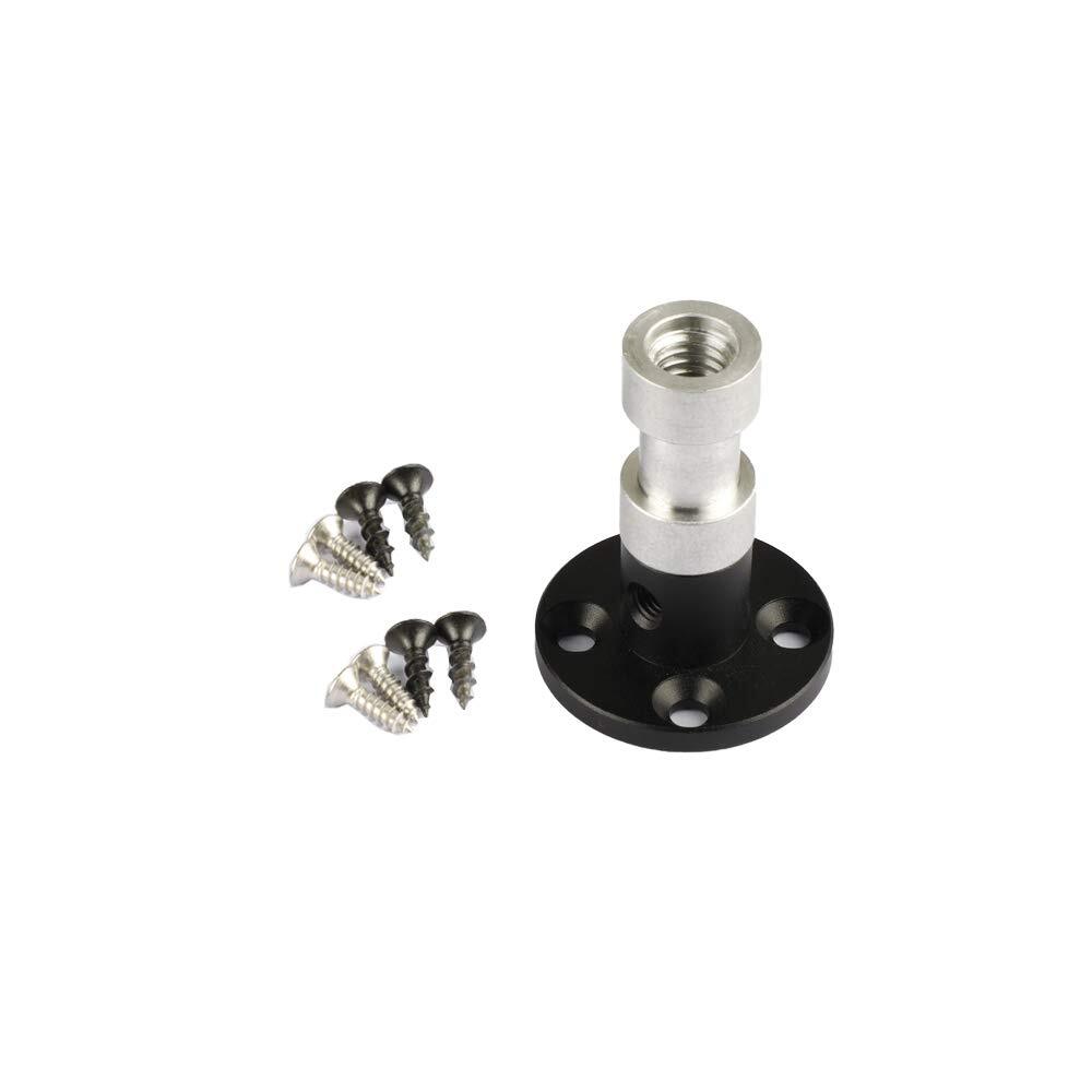 3/8"-16 Female Thread Connector With Wall/Table/Ceiling Mount - 2113