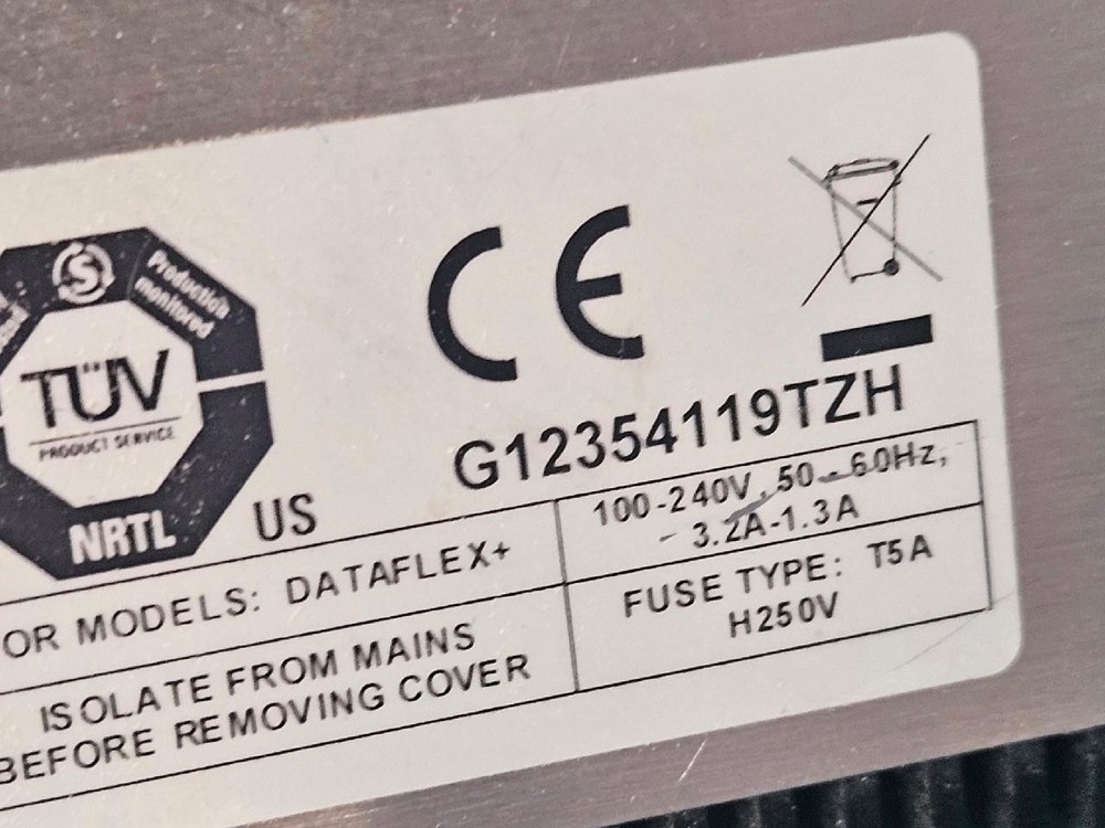 VIDEOJET DATAFLEX+ 107MM THERMAL TRANSFER PRINTER 8.4 CLARITY INTERFACE #3