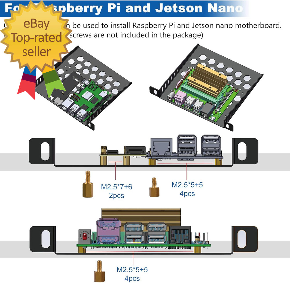 Deskpi Rackmate TT Mini Server Cabinet for Mini PC Network Servers Audio