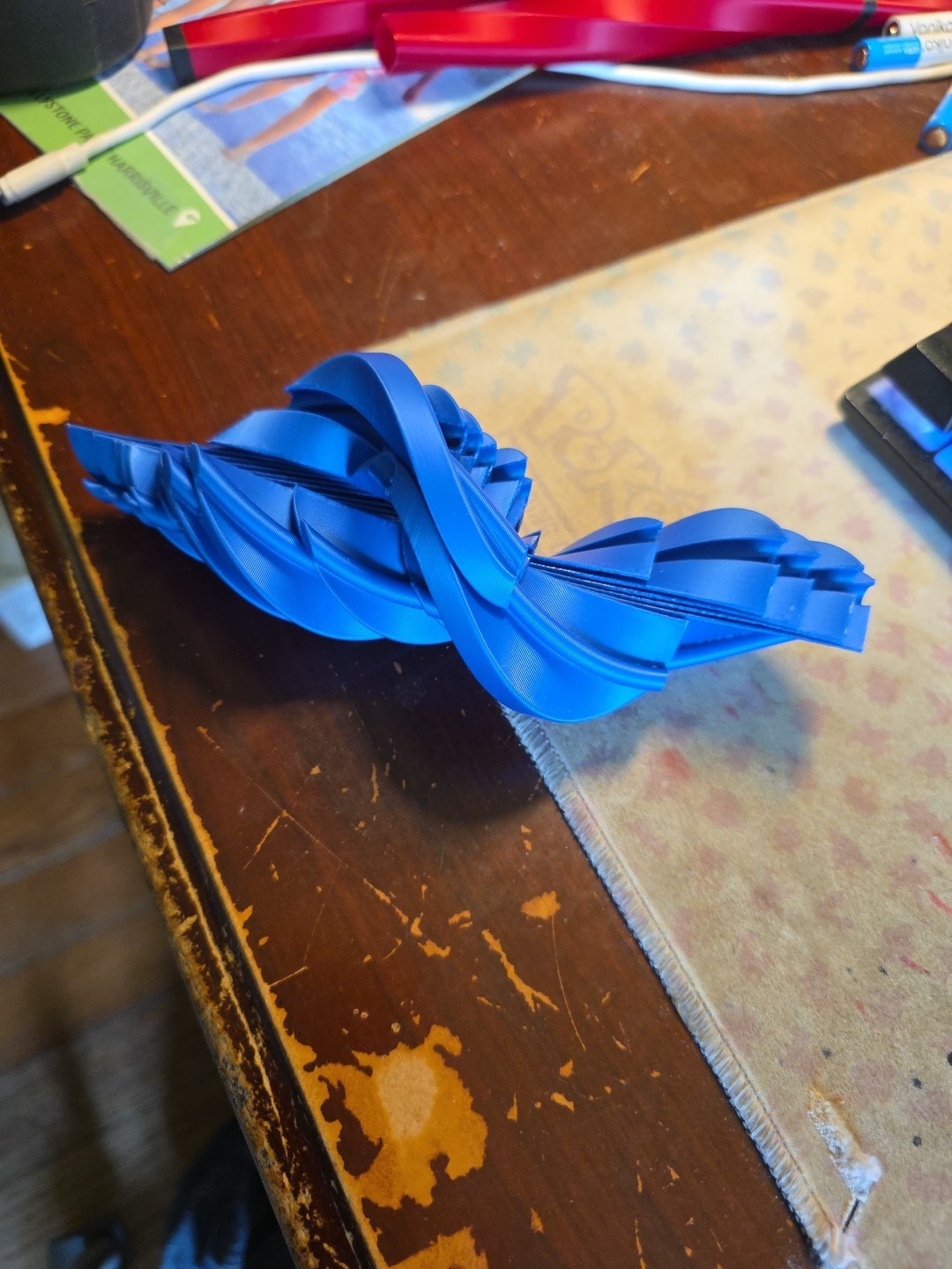 3D Printed Twist Fidget Easter Egg - Many Colors Available - Order for Easter