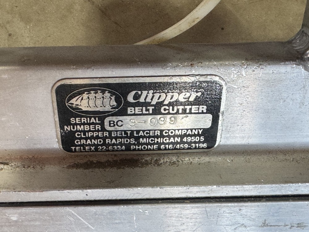 Clipper Belt Cutter 48"
