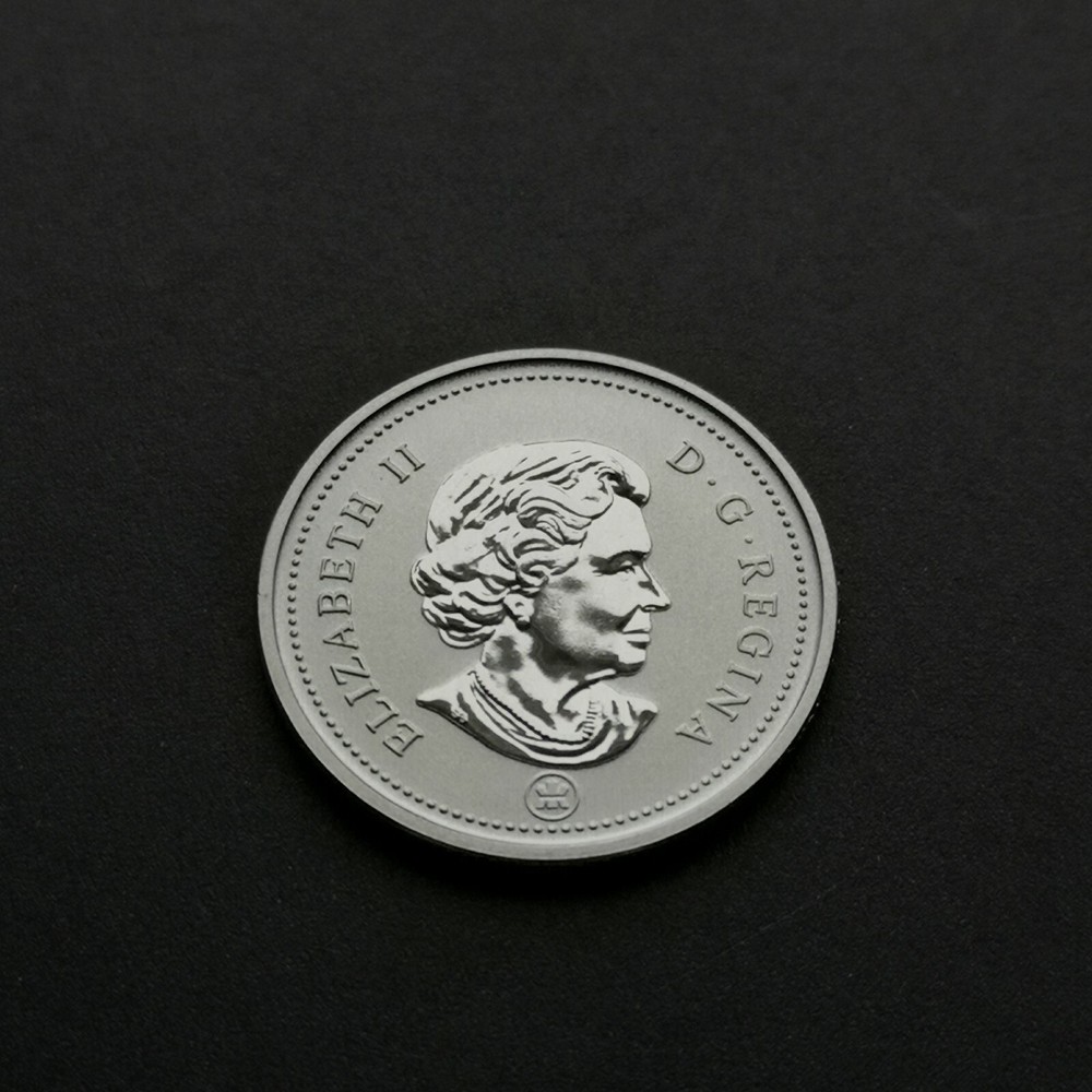 *** CANADA 25 CENTS 2012 *** SPECIMEN *** FROM MINT SET ***