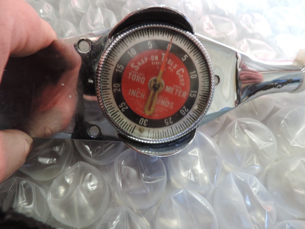 Snap on Torq meter