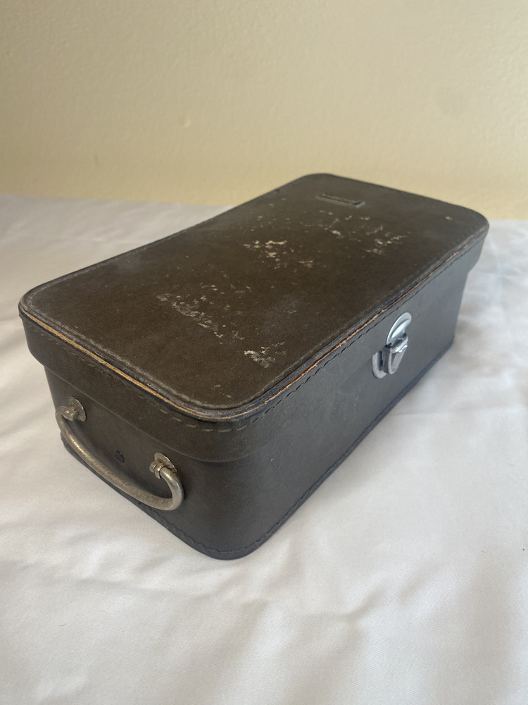 Vintage Microscope with Case