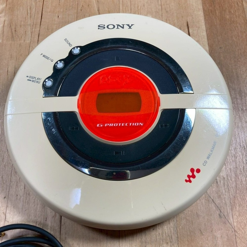 Sony D-EJ100 CD Walkman Portable CD Player Used from Japan