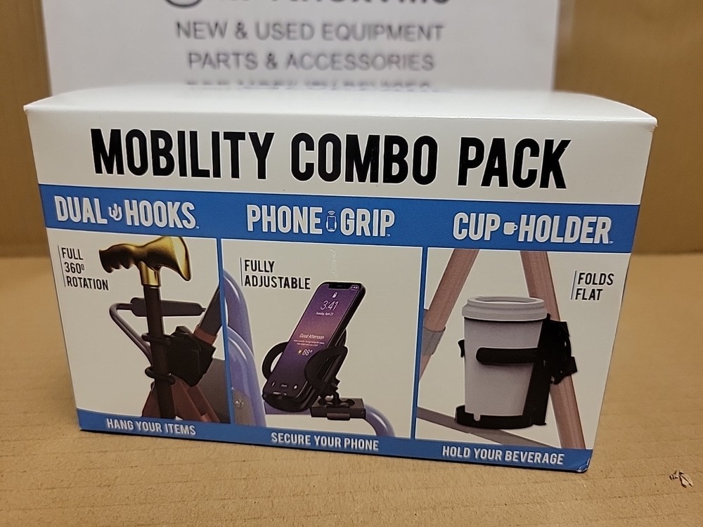 Easy Mobility Walker / Wheelchair Mobility Combo Pack *New*