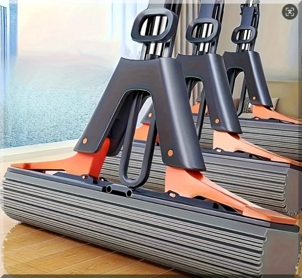 Super Pressure Suction Mop Floor Cleaning Washable Better Than Microfiber
