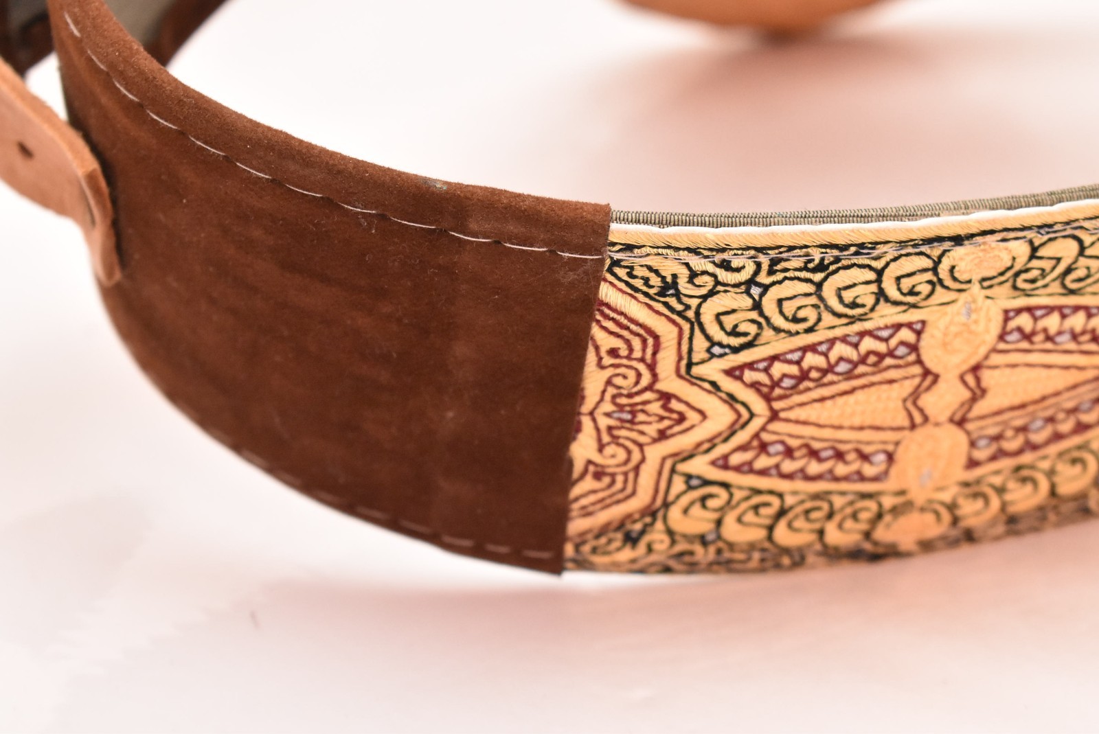 Beautiful Antique Authentic Yemeni Jambiya Dagger With Belt Knife Vintage-