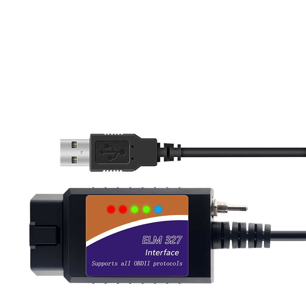FORScan ELM327 OBD2 Car Diagnostic Scanner Adapter USB Code Reader For Ford