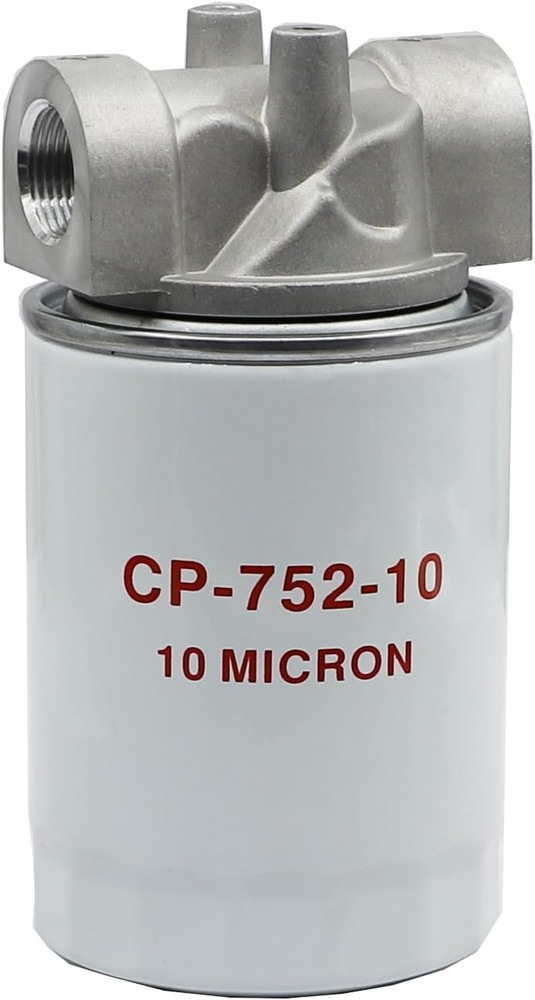 Spin-On Filter Assembly Hydraulic Oil Filter for Petroleum Based Fluids 10 Micro