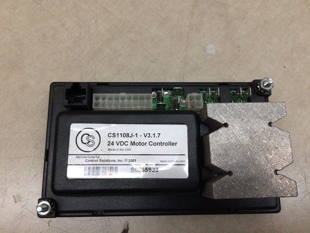 Control Solutions CS1108J-1-V3.1.7 24VDC Motor Controller
