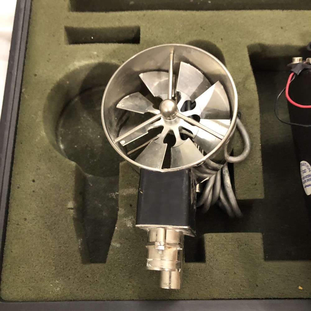 Omega HH-30 Digital Anemometer kit - Working