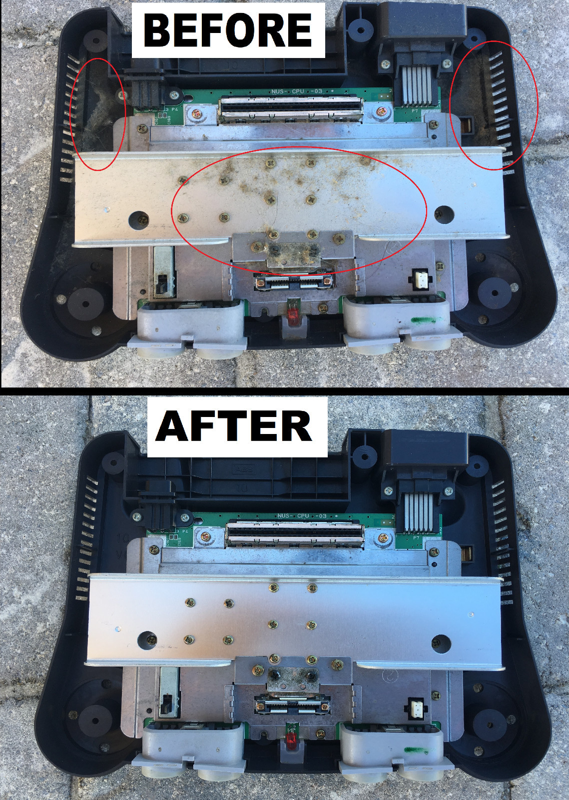 EXCELLENT - N64 Nintendo 64 Console + UP TO 4 NEW CONTROLLERS + Cords + CLEANED!